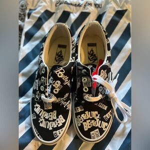 Limited edition Beetlejuice Vans